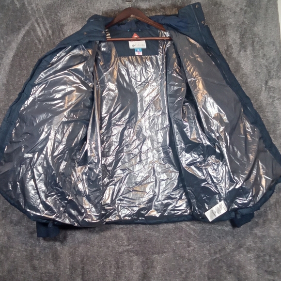 Columbia Omni heat puffer hood coat women's XXLARGE - Picture 2 of 11